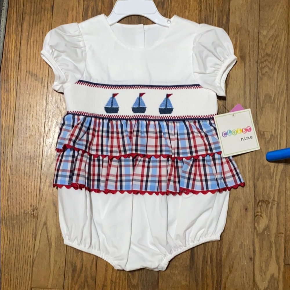 24M NWT Smocked BUBBLE